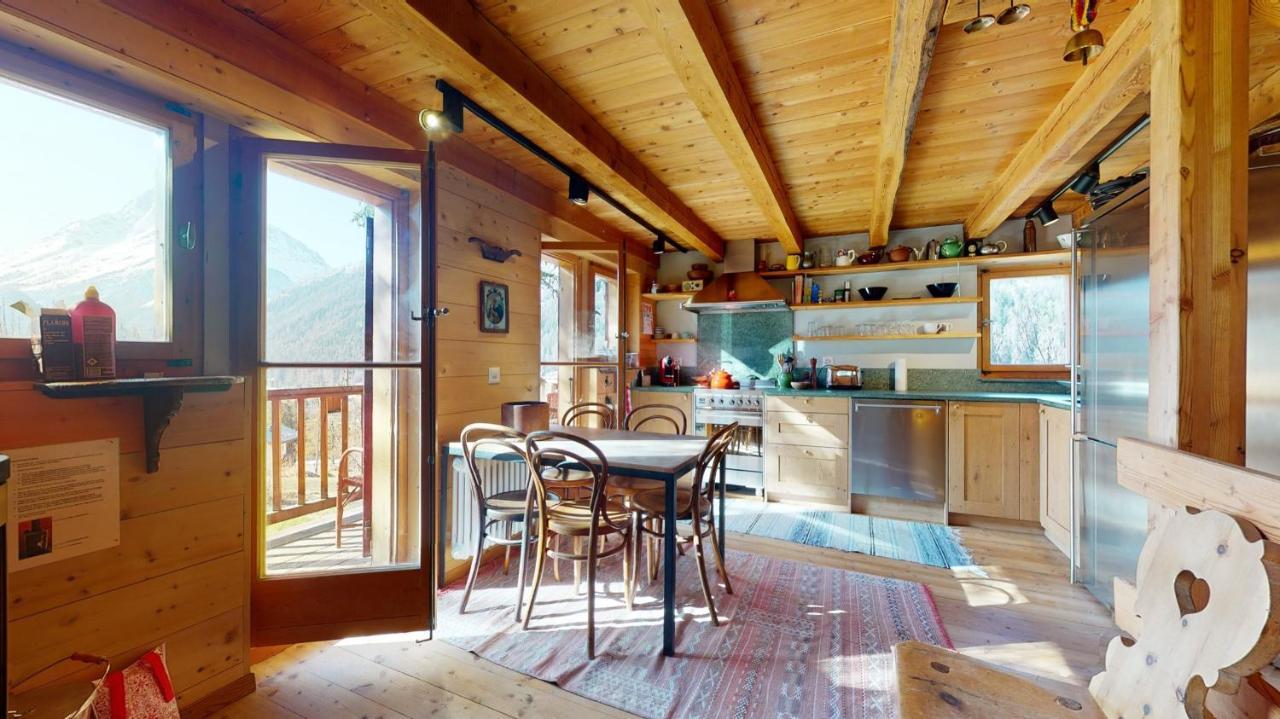 Idyllic Chalet In Evolene, With View On The Dent Blanche And The Mountains Διαμέρισμα Εξωτερικό φωτογραφία