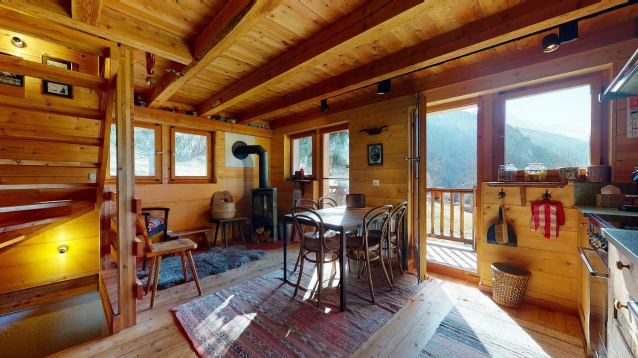 Idyllic Chalet In Evolene, With View On The Dent Blanche And The Mountains Διαμέρισμα Εξωτερικό φωτογραφία